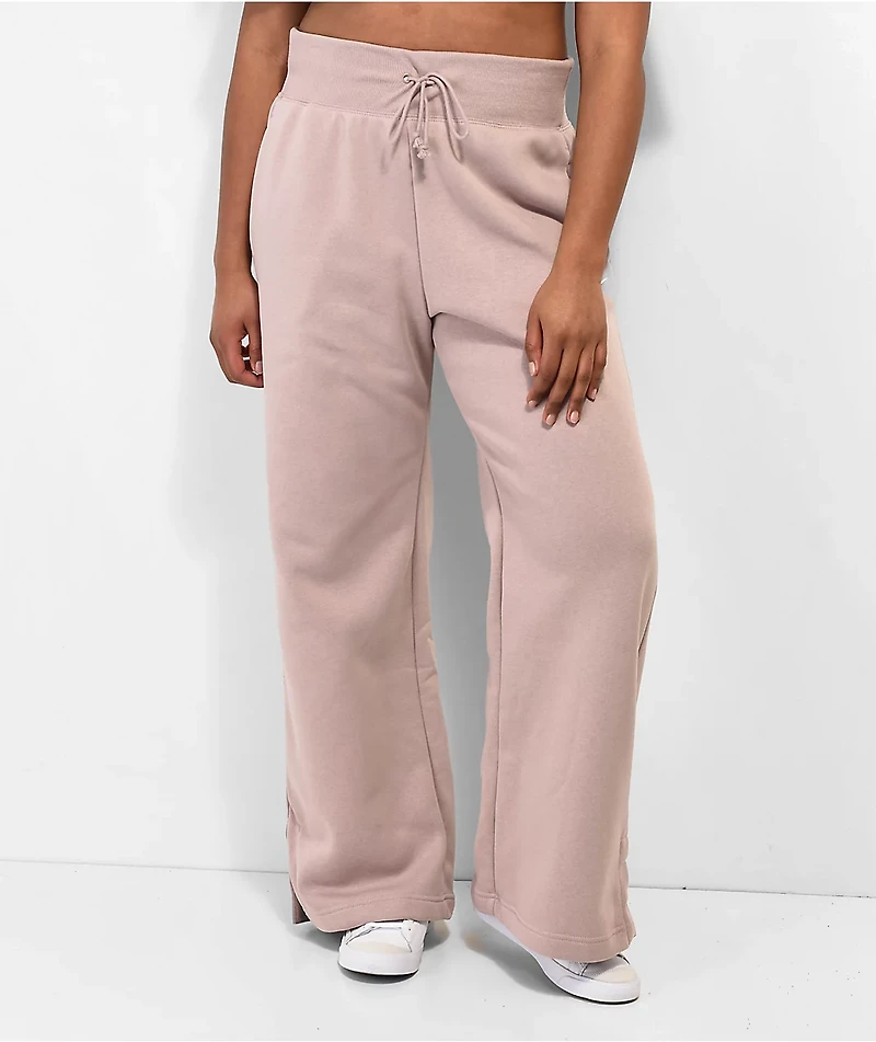 Nike Sportswear Phoenix Taupe High Rise Sweatpants