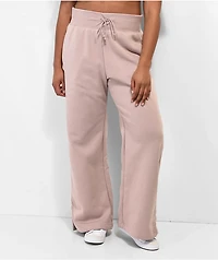 Nike Sportswear Phoenix Taupe High Rise Sweatpants
