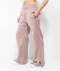 Nike Sportswear Phoenix Taupe High Rise Sweatpants