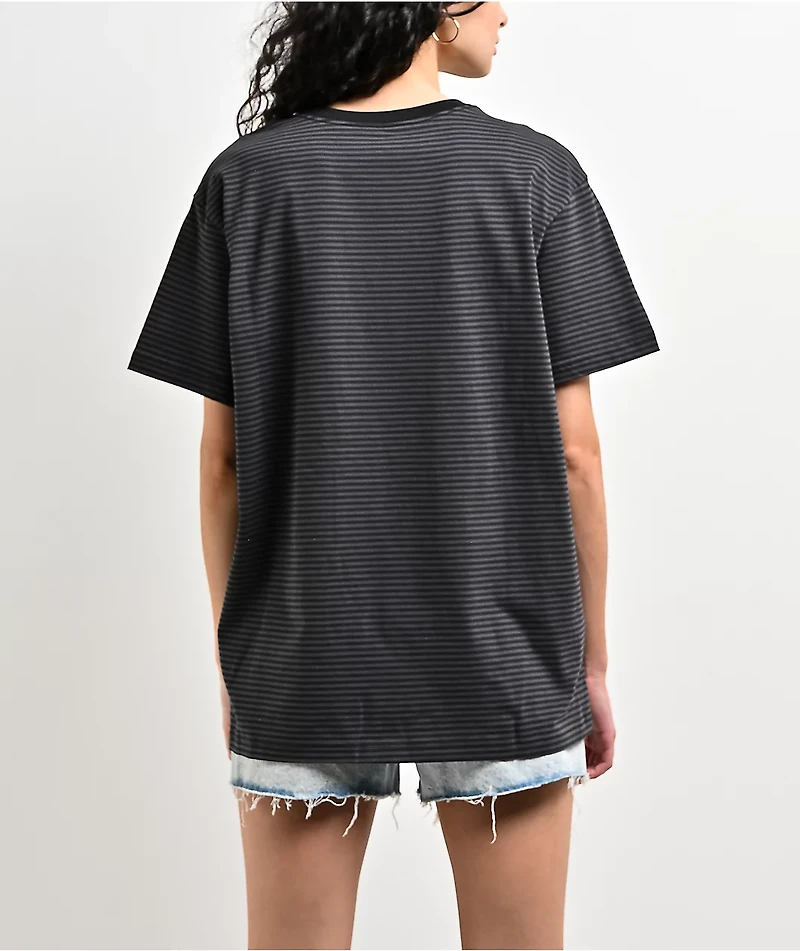 Nike Sportswear Striped Black T-Shirt