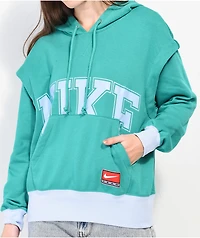 Nike Sportswear Team Green & Blue Hoodie