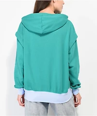 Nike Sportswear Team Green & Blue Hoodie