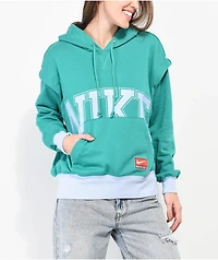 Nike Sportswear Team Green & Blue Hoodie