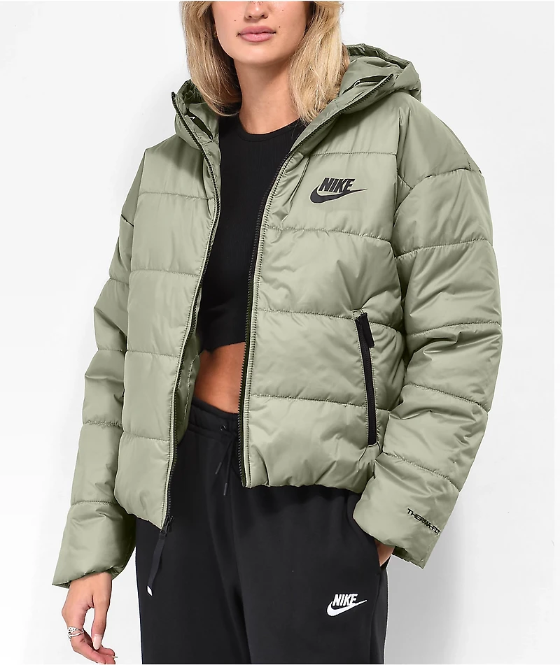 Nike Sportswear Therma Fit Tan Puffer Jacket