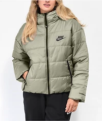 Nike Sportswear Therma Fit Tan Puffer Jacket