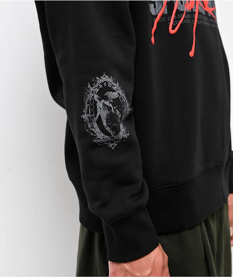 Nike Sportswear Victory Club Fleece Black Crewneck Sweatshirt