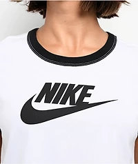 Nike Sportswear Vintage Black & White Ringer T-Shirt