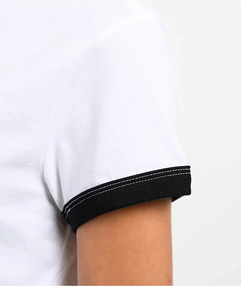 Nike Sportswear Vintage Black & White Ringer T-Shirt