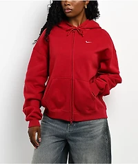 Nike Studio Red Zip Hoodie