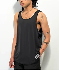 Nike Swim Logo Black Tank Top