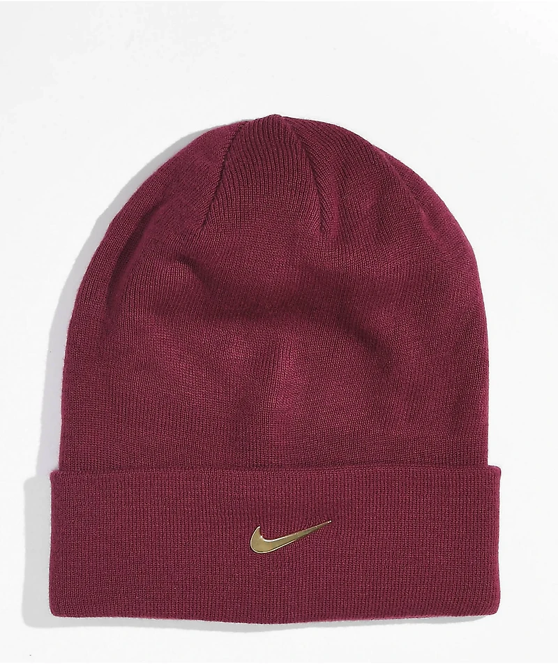 Nike Swoosh Beetroot Beanie