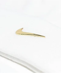 Nike Swoosh Sail White Beanie
