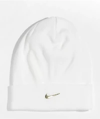 Nike Swoosh Sail White Beanie