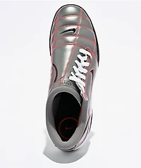 Nike Total90 Smoke Grey & Bright Crimson Shoes