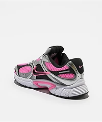 Nike V5 RNR Pink, Black & Silver Shoes