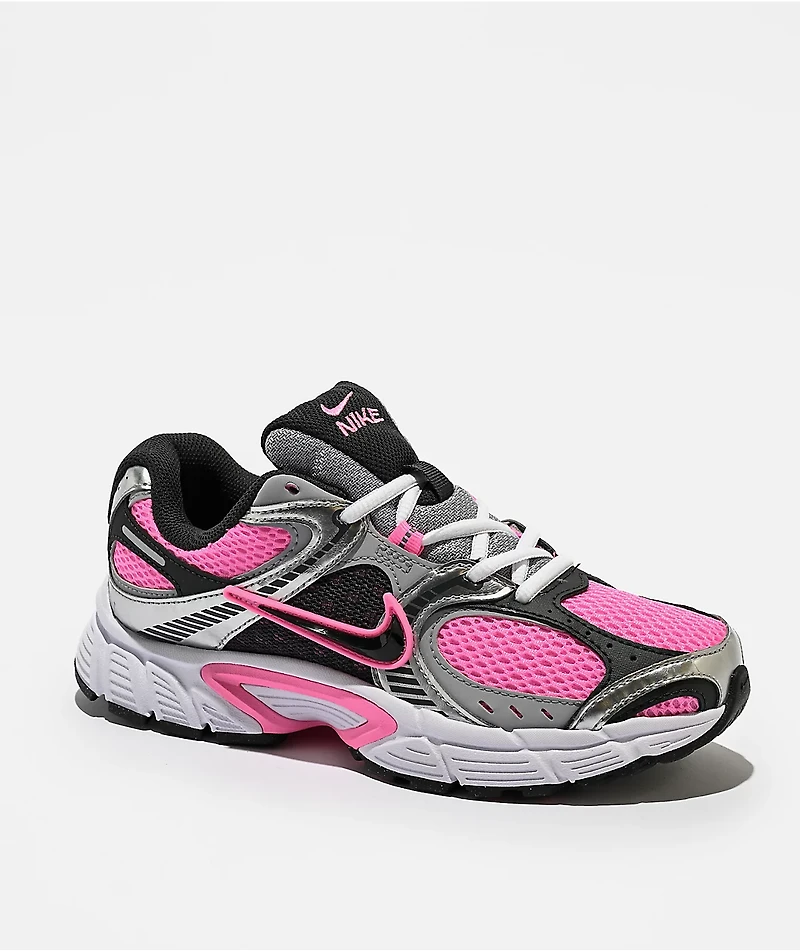 Nike V5 RNR Pink, Black & Silver Shoes
