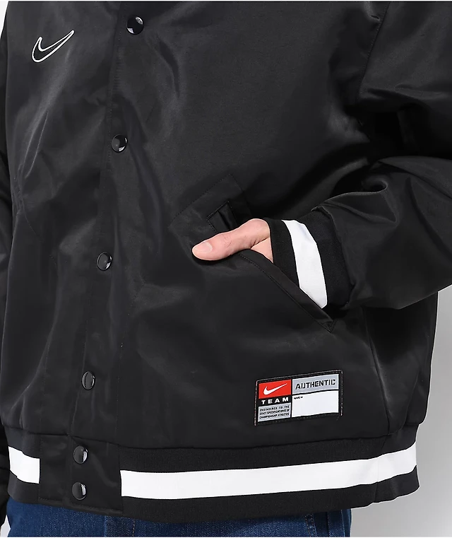 Nike Varsity Black Baseball Jacket Arden Fair