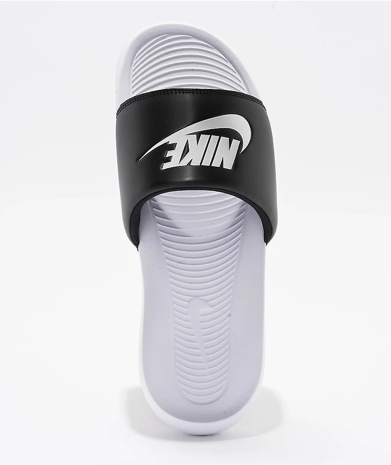 Nike Victori One Mix Match Black & White Slide Sandals