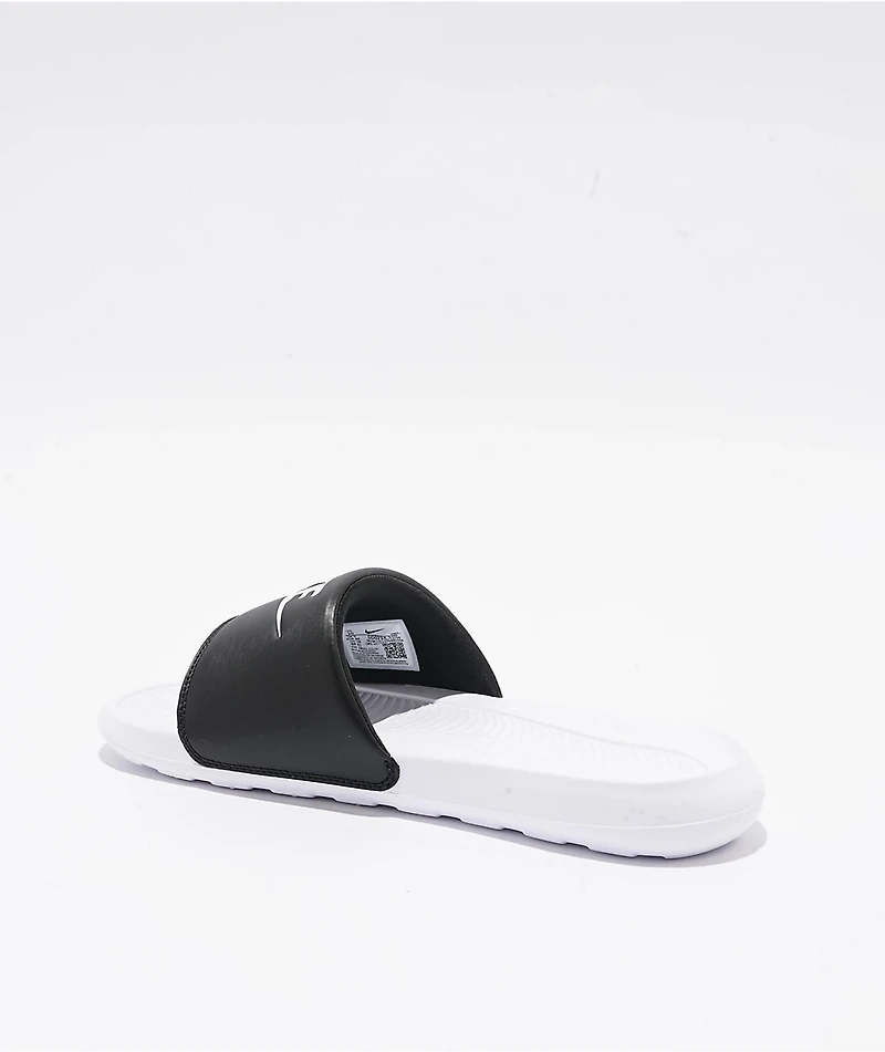 Nike Victori One Mix Match Black & White Slide Sandals