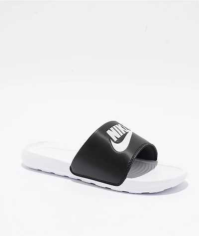 Nike Victori One Mix Match Black & White Slide Sandals