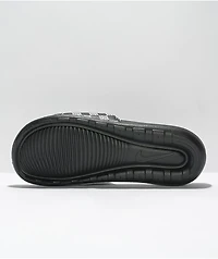 Nike Victori One Printed Black & White Checkered Slide Sandals