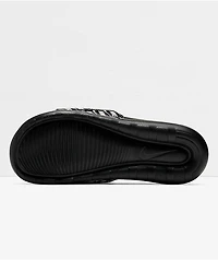 Nike Victori One Printed Black & White Slide Sandals