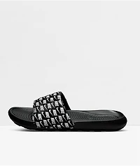 Nike Victori One Printed Black & White Slide Sandals