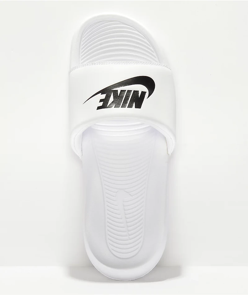 Nike Victori One White Slide Sandals