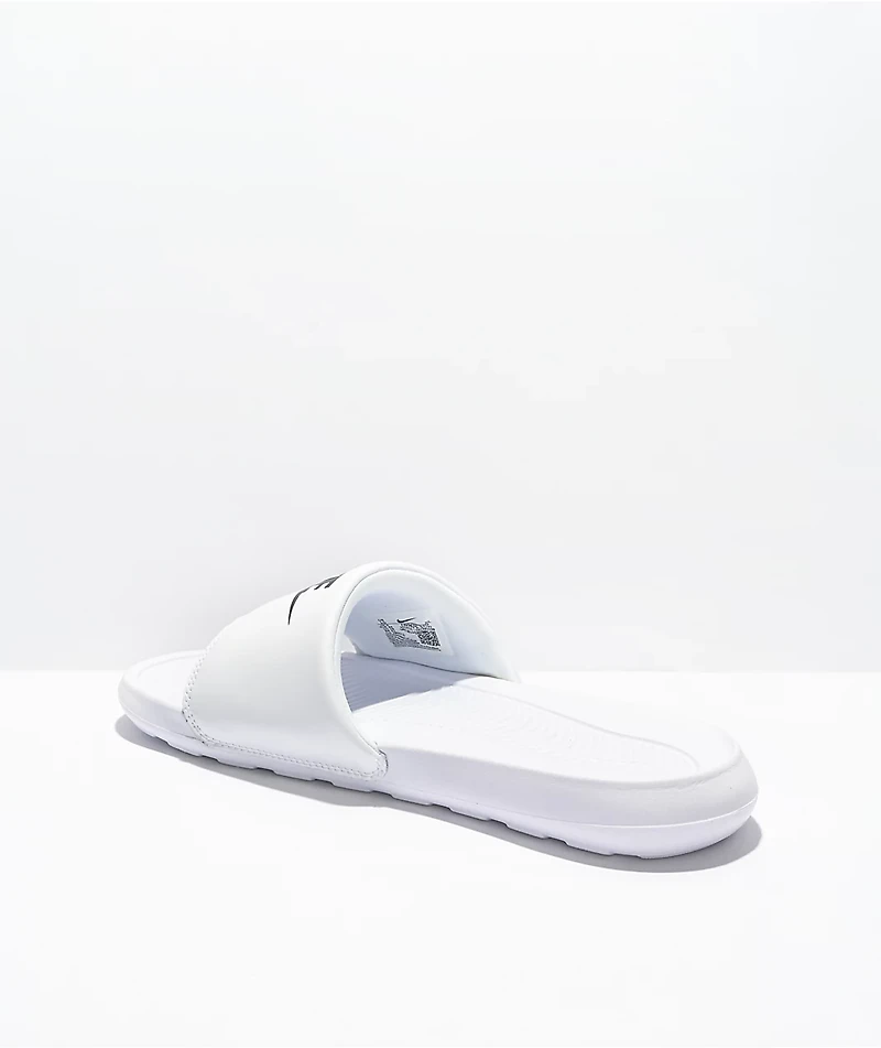 Nike Victori One White Slide Sandals