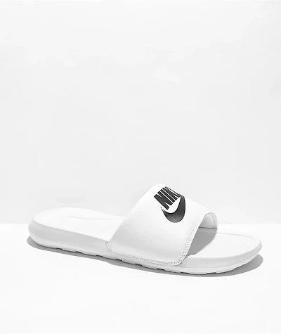 Nike Victori One White Slide Sandals