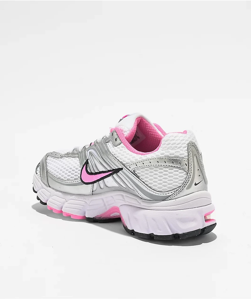 Nike Women's Air Max Moto 2K White, Metallic Silver & Pink Shoes