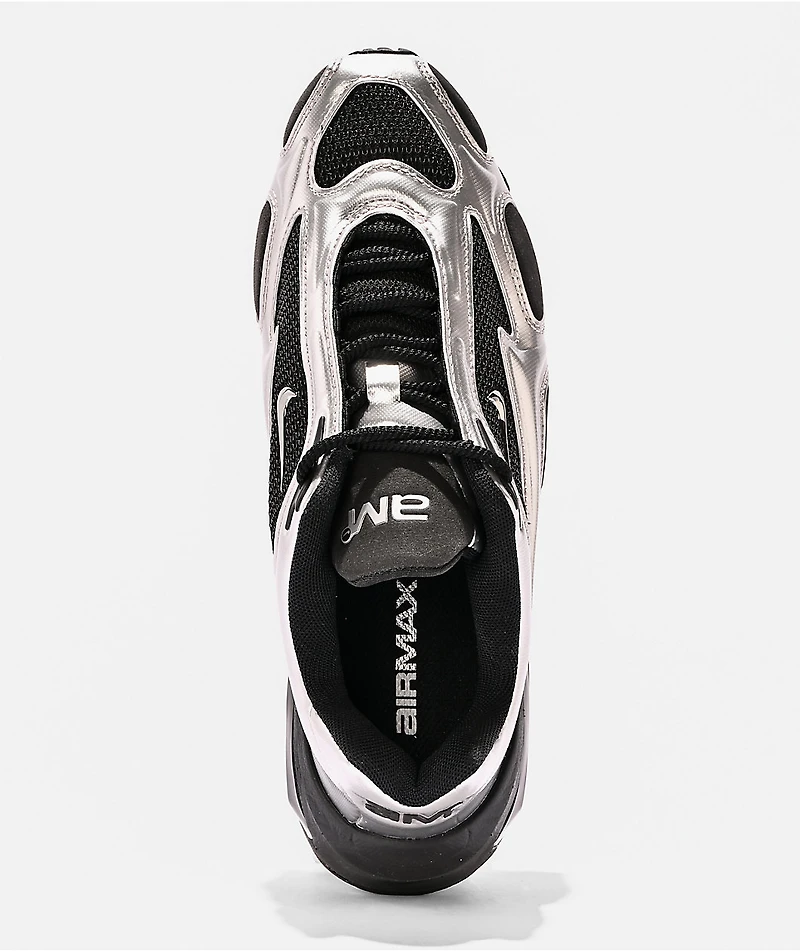 Nike Women's Air Max Muse Metallic Silver & Black Shoes