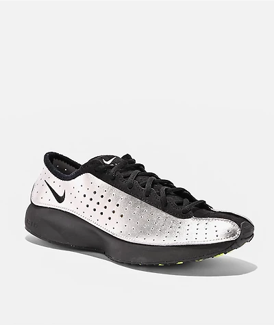 Nike Women's Air Superfly Metallic Silver & Black Shoes