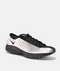 Nike Women's Air Superfly Metallic Silver & Black Shoes