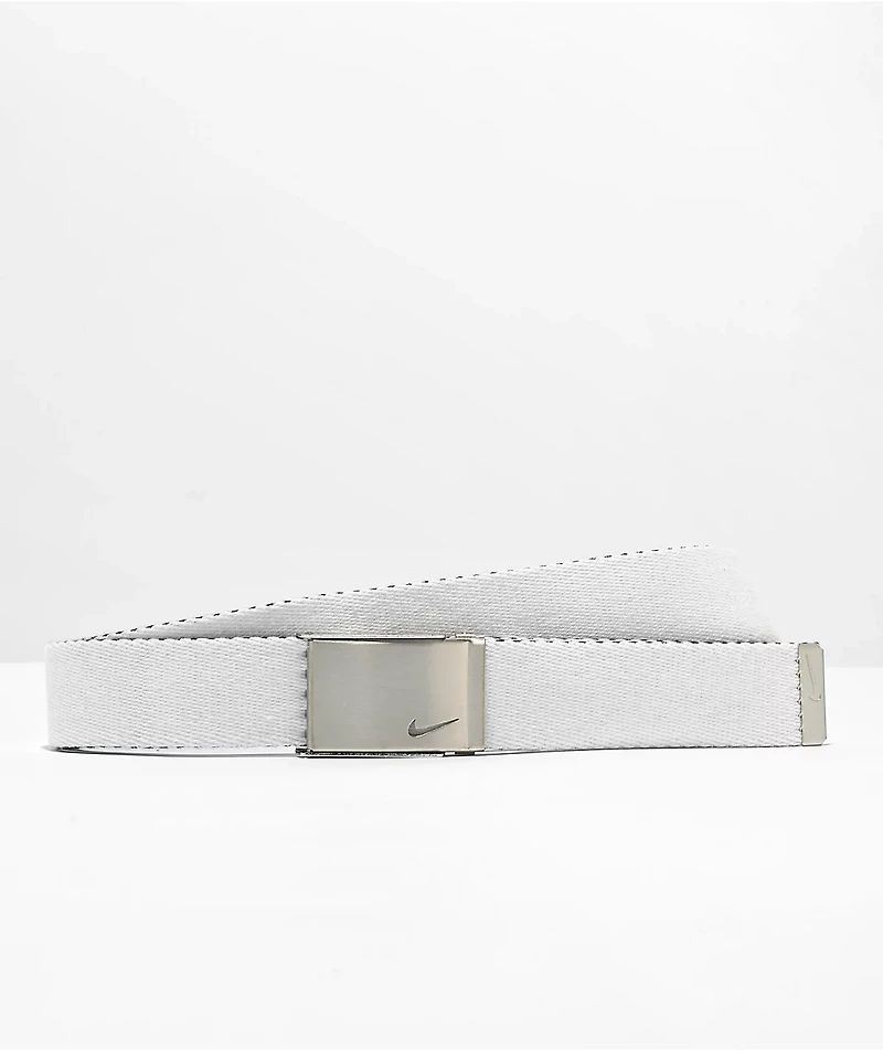 Nike Women's Black & White Reversible Web Belt