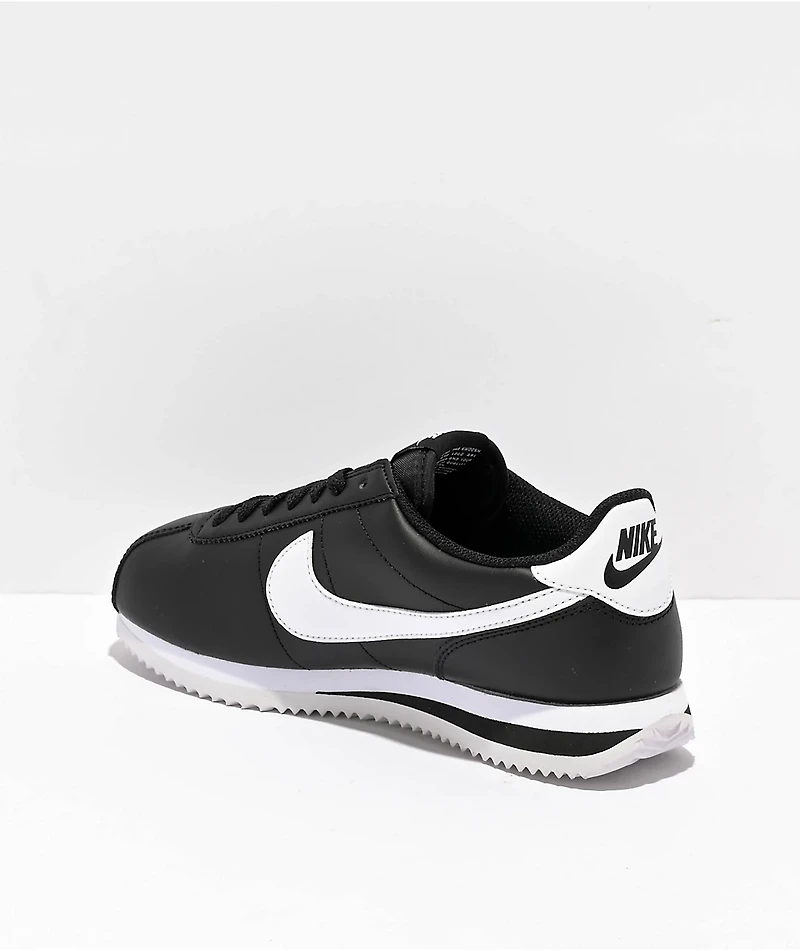 Nike Women's Cortez Black & White Shoes