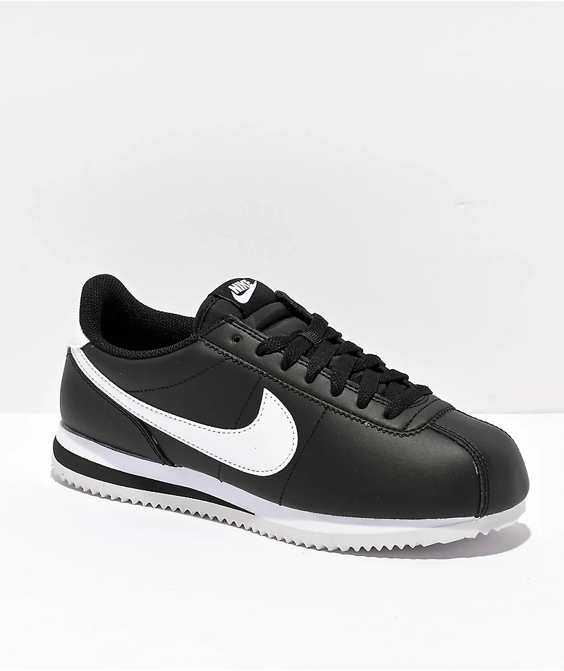 Nike Women's Cortez Black & White Shoes