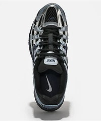 Nike Women's P-6000 Black, Hydro Blue & Silver Shoes