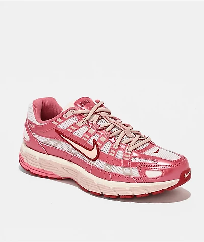 Nike Women's P-6000 Summit White & Peony Shoes