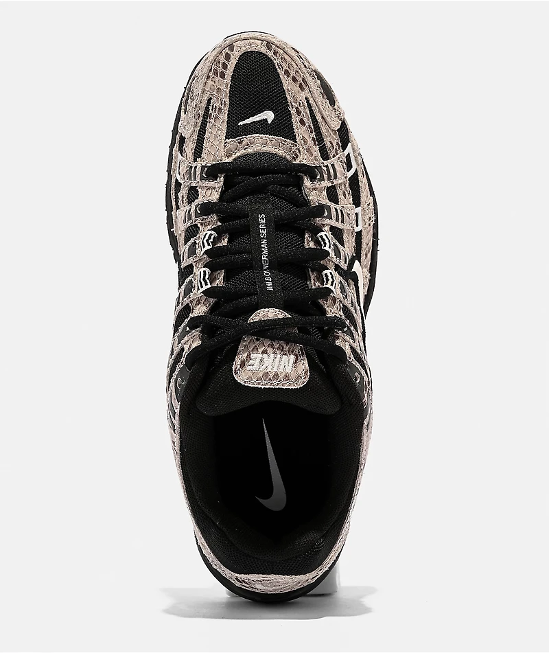 Nike Women's P-6000 White, Black & Python Shoes