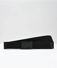 Nike Women's Tech Essential Black Web Belt
