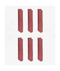 Nike Womens Everyday Plus Cushioned Mauve 6 Pack Crew Socks