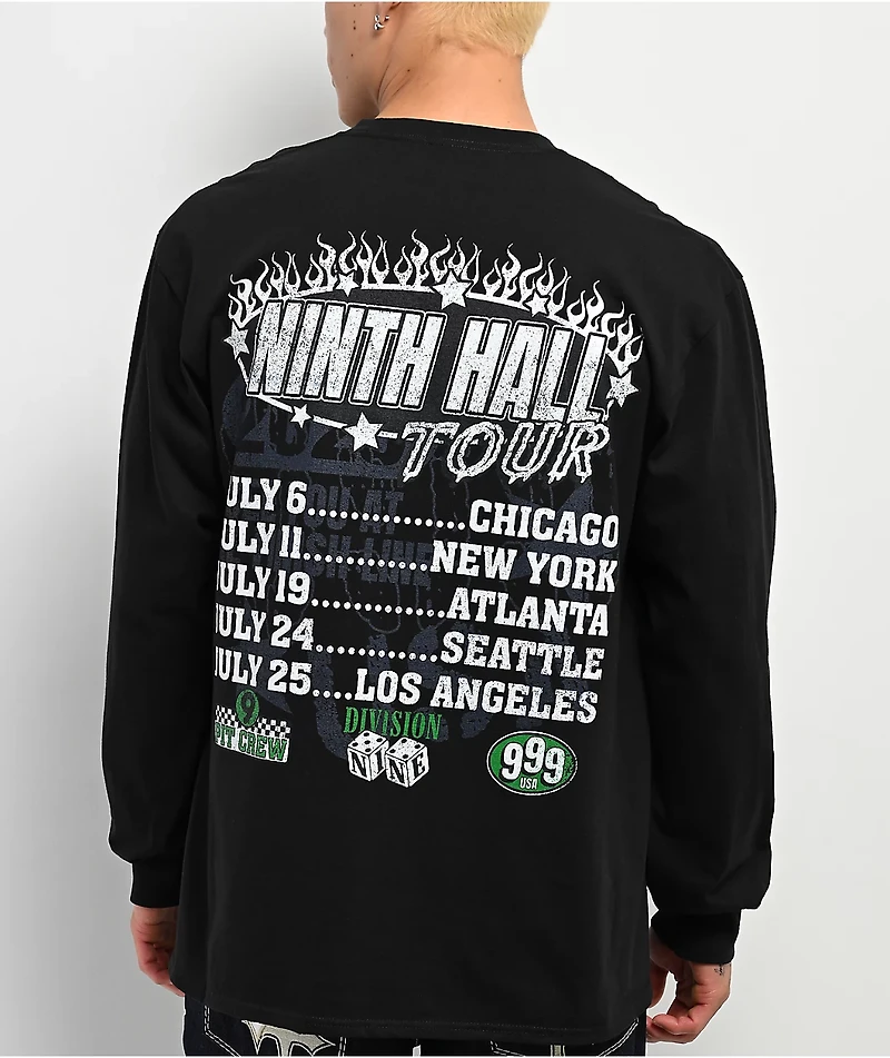 Ninth Hall 999 Black Long Sleeve T-Shirt