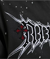 Ninth Hall Adductor Grey & Camo Boxy Zip Hoodie