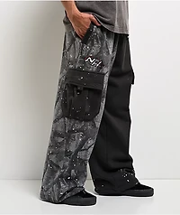 Ninth Hall Adductor Grey Camo Baggy Cargo Sweatpants