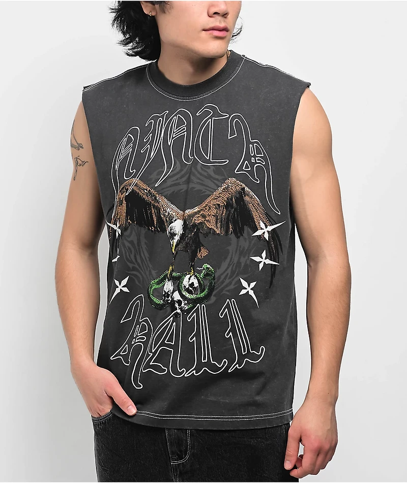 Ninth Hall Alpha Black Tank Top