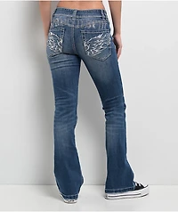 Ninth Hall Alyssia Blue Wash Bootcut Jeans
