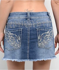 Ninth Hall Alyssia Heavenly Cutoff Mini Skirt
