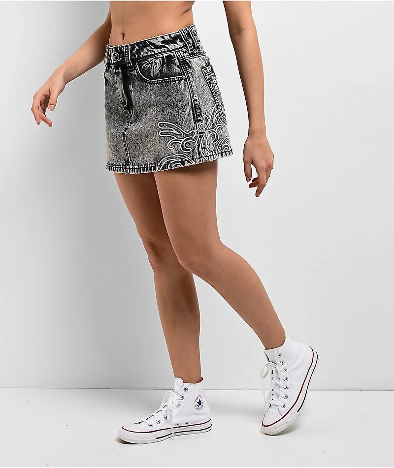 Ninth Hall Alyssia Koi Haze Mini Skirt