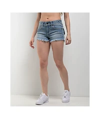 Ninth Hall Alyssia Shortie Sapphire Denim Shorts